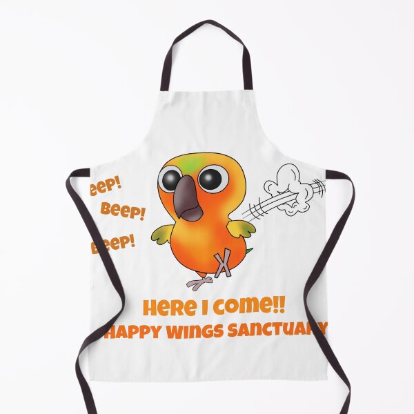 Item preview, HWS Nerdy Birdy ~ Sun Conure designed and sold by HappyWings.