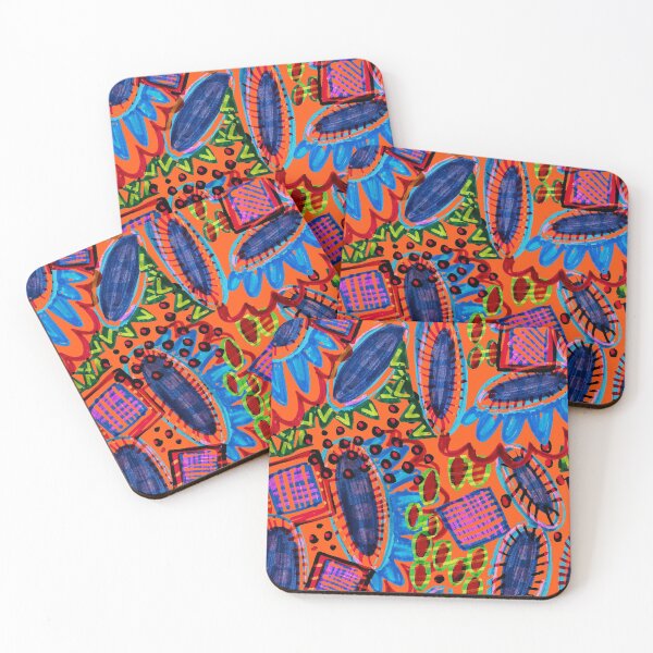 Item preview, Creative colorful abstraction. Children's drawings designed and sold by NatalliaNovik.