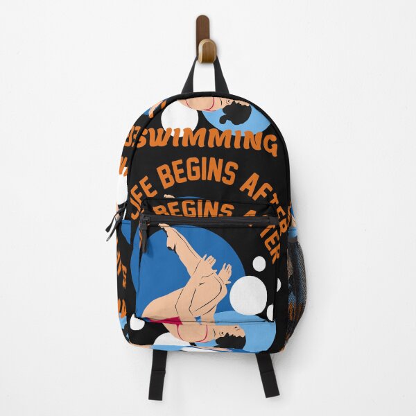 Item preview, Funny  Swimmeing Quote,Life Begins After Swimming  designed and sold by remonss.