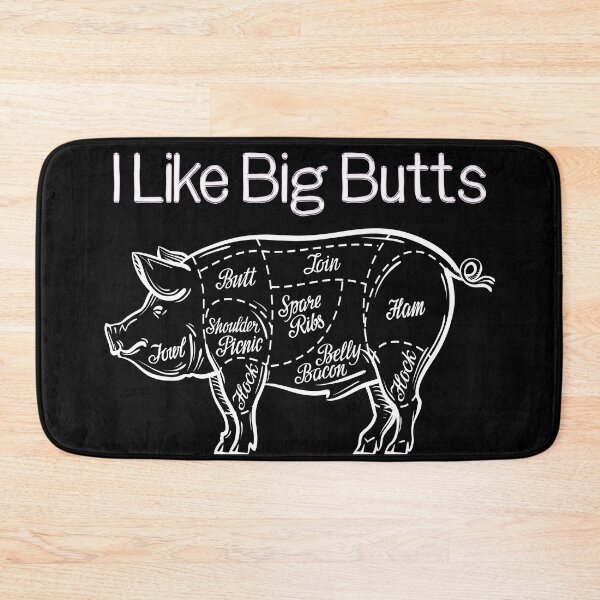 Item preview, I Like Big Butts Funny Piggy designed and sold by TheTSpot.