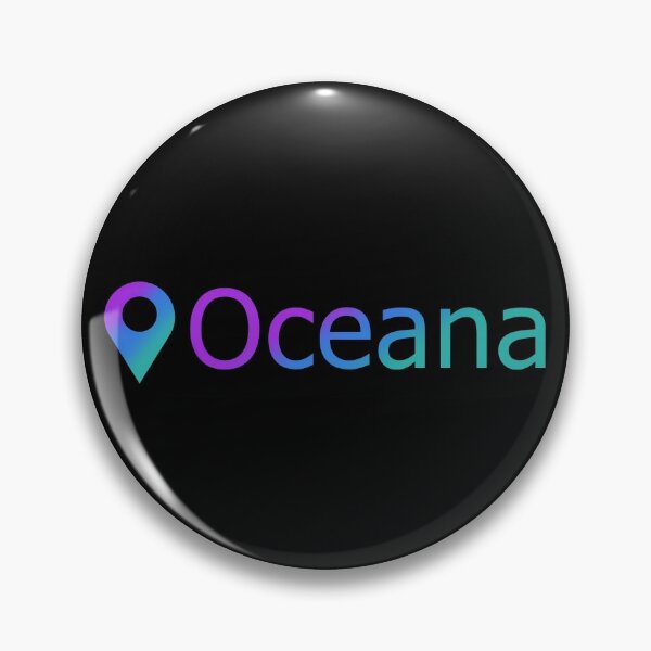 Item preview, Oceana Location Icon designed and sold by Friend of Frogs.