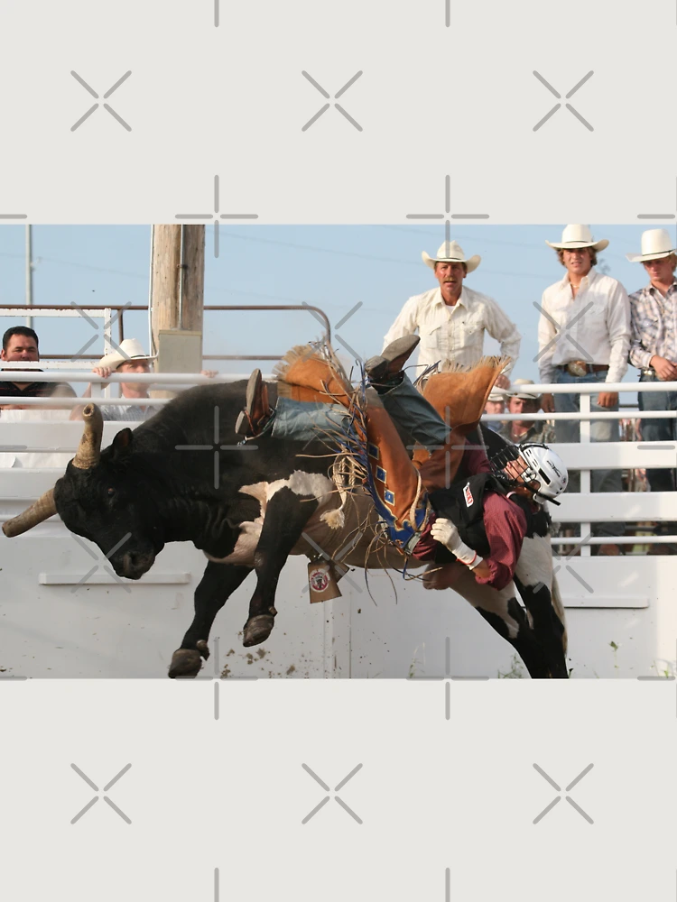 Thumbnail 6 of 6, Premium Oversized Sweatshirt, Bull Rider Getting Thrown designed and sold by Rodeo-Photos.