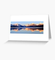 Lake Mcdonald Greeting Card