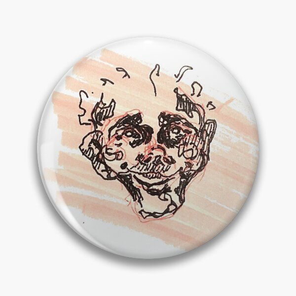 Item preview, pink face sketch portrait designed and sold by Thriladien.