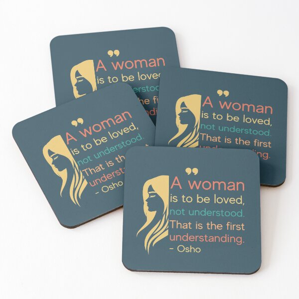 Item preview, Osho - A woman is to be loved, not understood.That is the first understanding. designed and sold by RetComly.