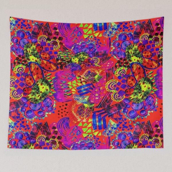 Item preview, Creative colorful abstraction. Children's drawings designed and sold by NatalliaNovik.