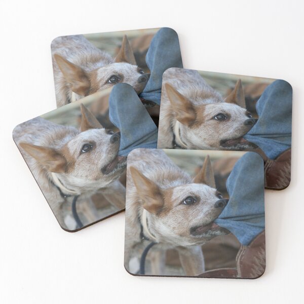 Item preview, Blue Heeler Tugging Jeans designed and sold by Rodeo-Photos.
