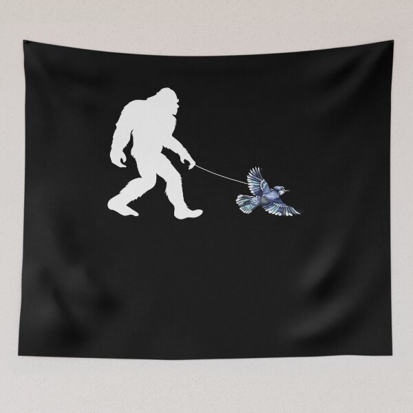 Item preview, Funny Walking Blue Jay designed and sold by Salvadax.