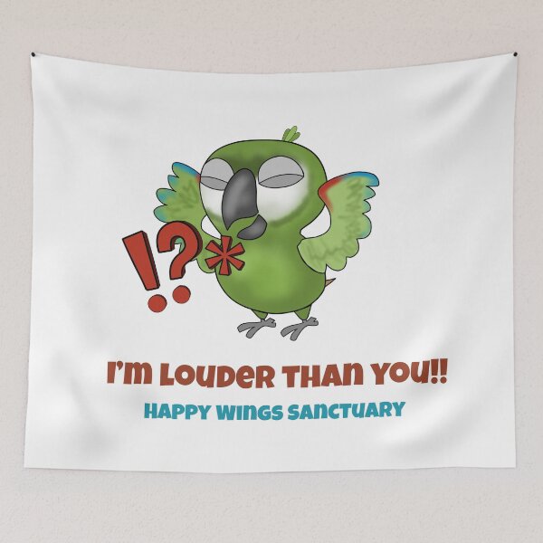 Item preview, HWS Nerdy Birdy ~ Severe Macaw  designed and sold by HappyWings.