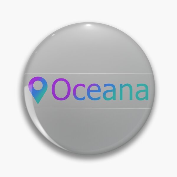 Item preview, Oceana Location Icon designed and sold by Friend of Frogs.