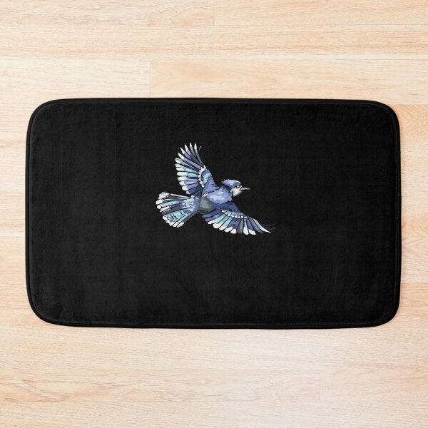 Item preview, Flying Blue Jay Bird Ornithologist designed and sold by Salvadax.