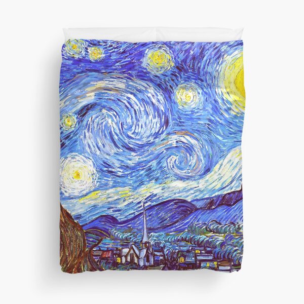 'The Starry Night' HDR Duvet Cover