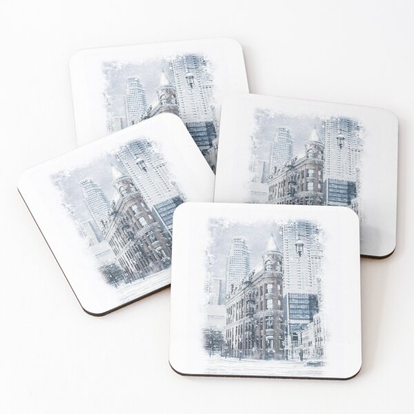 Item preview, Toronto landmarks - The Flat Iron Building On Front Street Toronto designed and sold by OByD.
