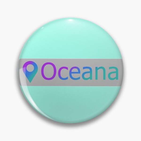 Item preview, Oceana Location Icon designed and sold by Friend of Frogs.