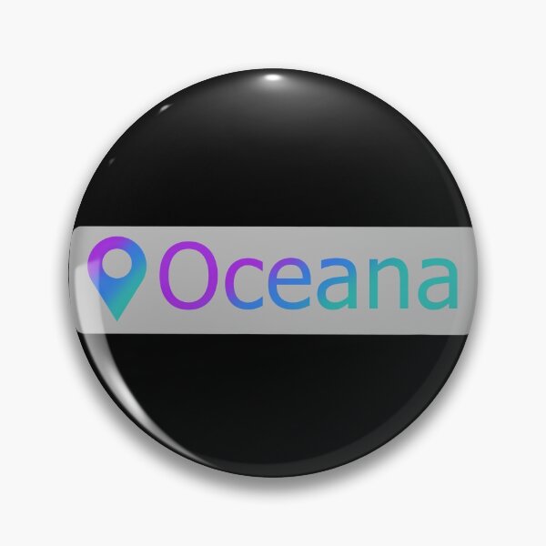 Item preview, Oceana Location Icon designed and sold by Friend of Frogs.
