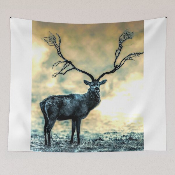 Item preview, Stag in Glow Cloud designed and sold by CassieNash.