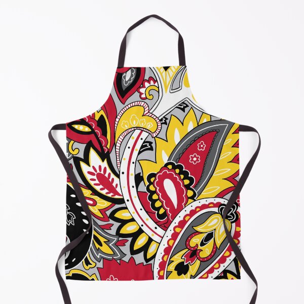 Item preview, red and yellow paisley designed and sold by briegot.