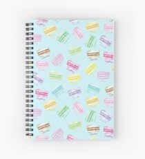 Macaron Macaroons Spiral Notebook