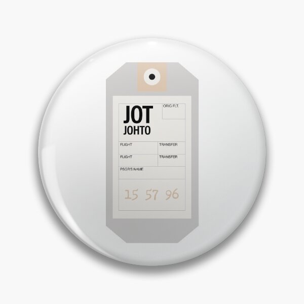 Item preview, Johto Luggage Tag designed and sold by TeejDesigns.