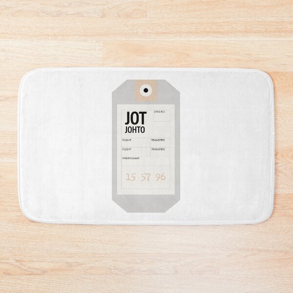 Item preview, Johto Luggage Tag designed and sold by TeejDesigns.