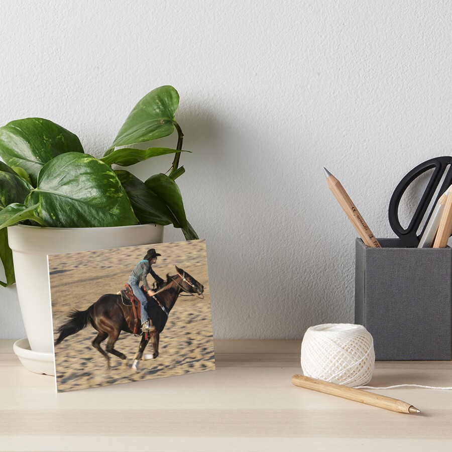Item preview, Art Board Print designed and sold by Rodeo-Photos.