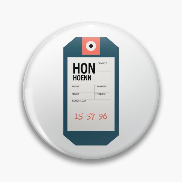 Item preview, Hoenn Luggage Tag designed and sold by TeejDesigns.