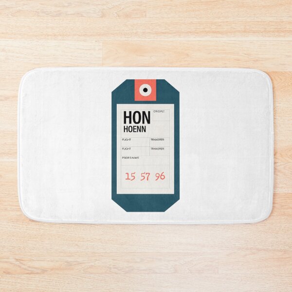 Item preview, Hoenn Luggage Tag designed and sold by TeejDesigns.