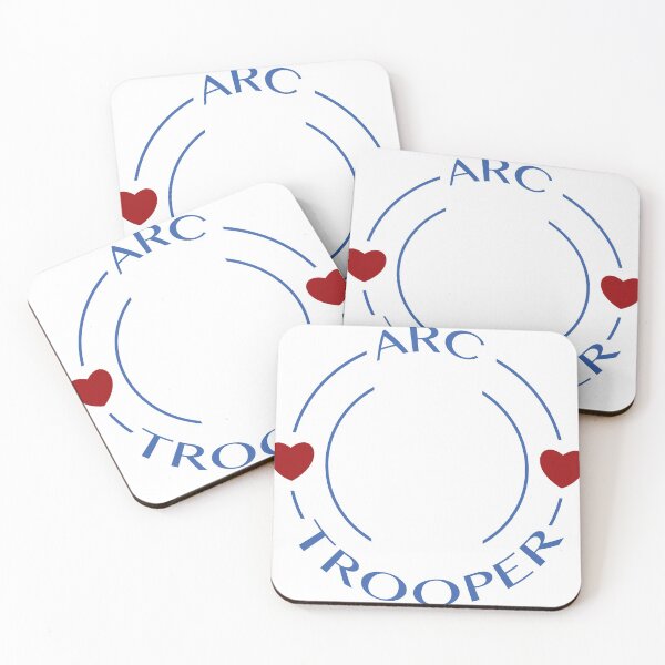 Item preview, ARC Trooper Heart Patch 2 designed and sold by PlanetaryArtist.