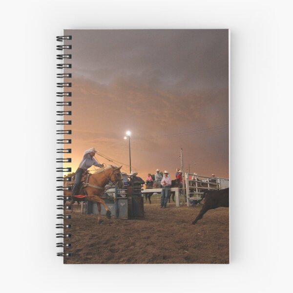 Item preview, Women's Calf Roping at Sunset designed and sold by Rodeo-Photos.