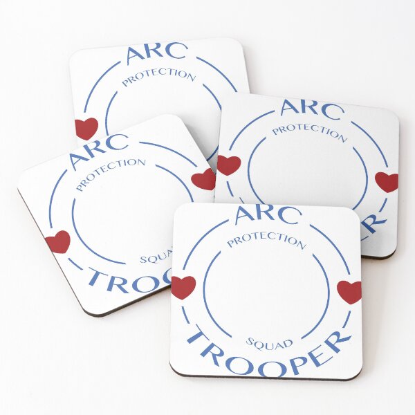 Item preview, ARC Trooper Protection Squad Heart Patch  designed and sold by PlanetaryArtist.