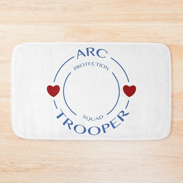Item preview, ARC Trooper Protection Squad Heart Patch designed and sold by PlanetaryArtist.