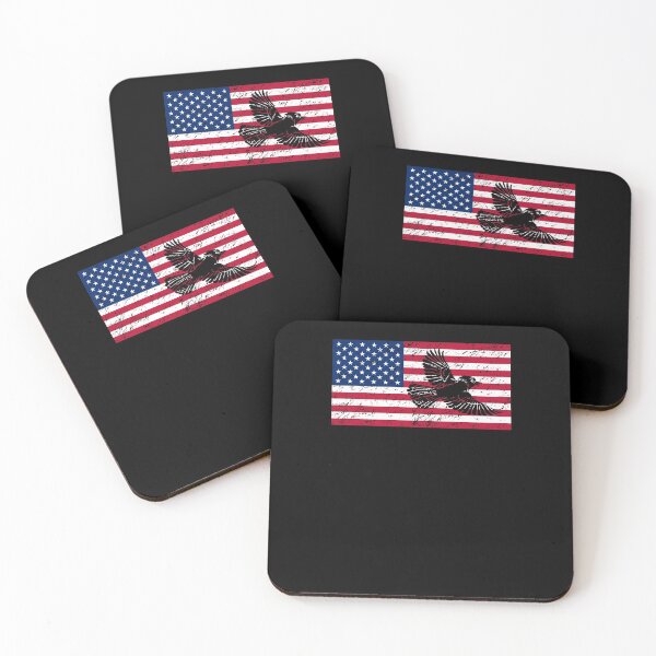 Item preview, Blue Jay Patriotic American Flag designed and sold by Salvadax.
