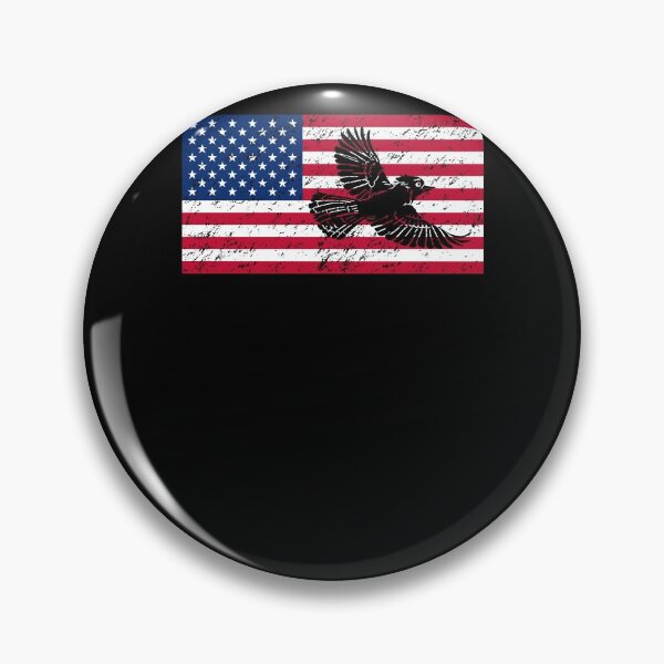Artikelvorschau, Blaue Jay patriotische amerikanische Flagge entworfen und verkauft von Salvadax.