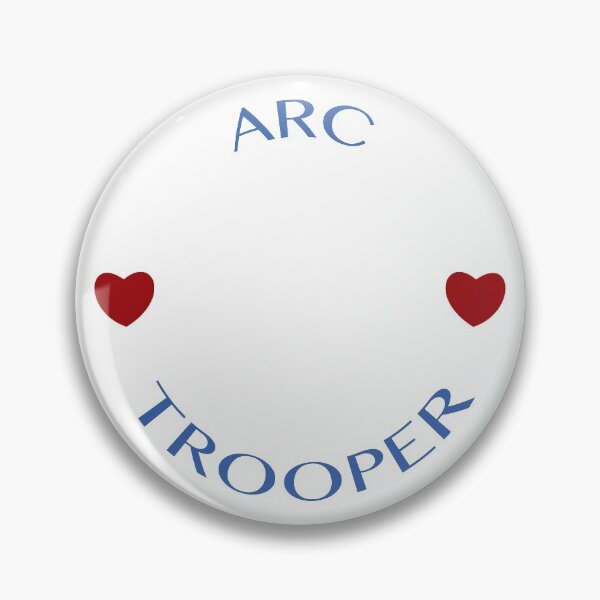 Item preview, ARC Trooper Heart Patch 1 designed and sold by PlanetaryArtist.