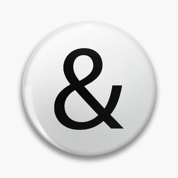 Item preview, Black and White - Ampersand - & designed and sold by thelustrous.