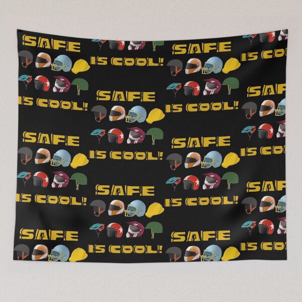 Item preview, Safety First - Funny designed and sold by BaldingSnail.