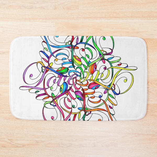 Item preview, All You Need Is Love - Typography Mandala in Color designed and sold by SonoSonoStudio.