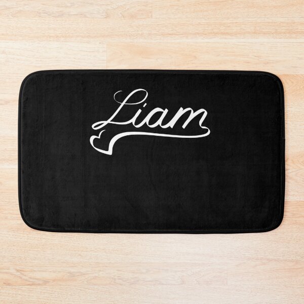 Item preview, LIAM NAME HEART LINE ART | Baby love unique proposal designed and sold by yourtravelguide.