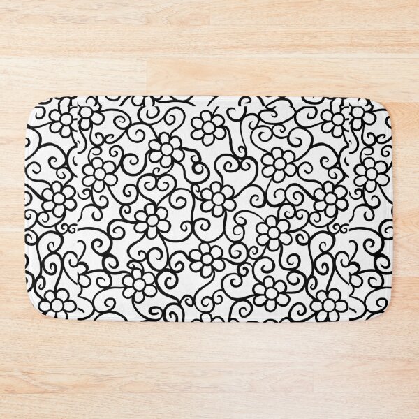Item preview, beautiful flower pattern designed and sold by muffinstandd.