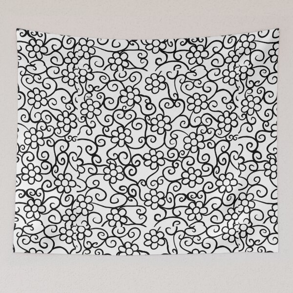 Item preview, beautiful flower pattern designed and sold by muffinstandd.