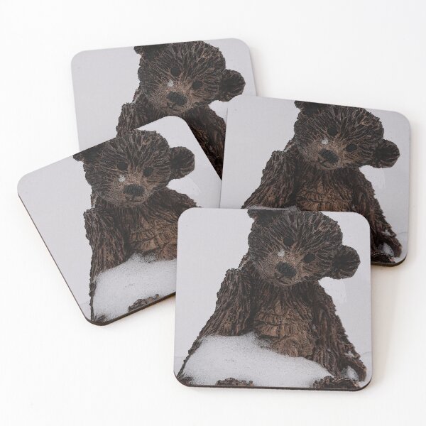 Item preview, Teddy Bear in the Snow designed and sold by GingerMan2550.
