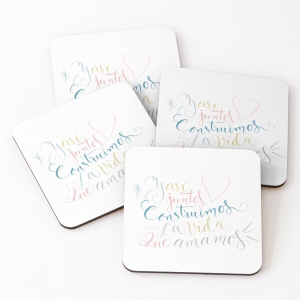 Item preview, Together we build the life we love! - Lettering Collection designed and sold by Angelica  Venegas.