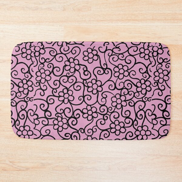 Item preview, Pink beautiful flower pattern designed and sold by muffinstandd.