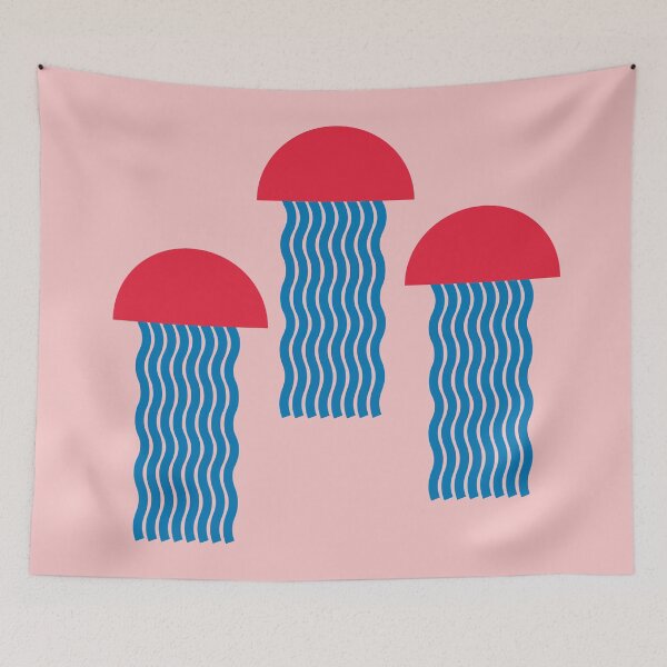Item preview, Pink Jellyfish designed and sold by EllinorPrints.