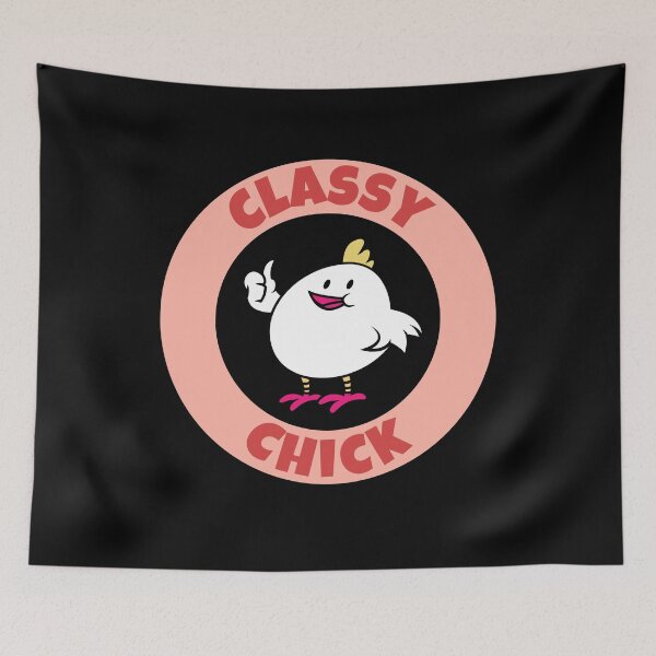 Item preview, Classy Chick - Cute Easter Gift for Her designed and sold by ittybittyowl.