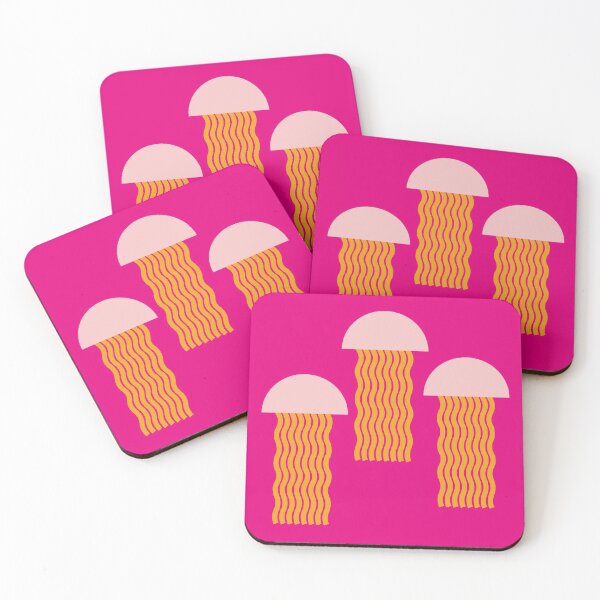 Item preview, Bright Pink Jellyfish designed and sold by EllinorPrints.