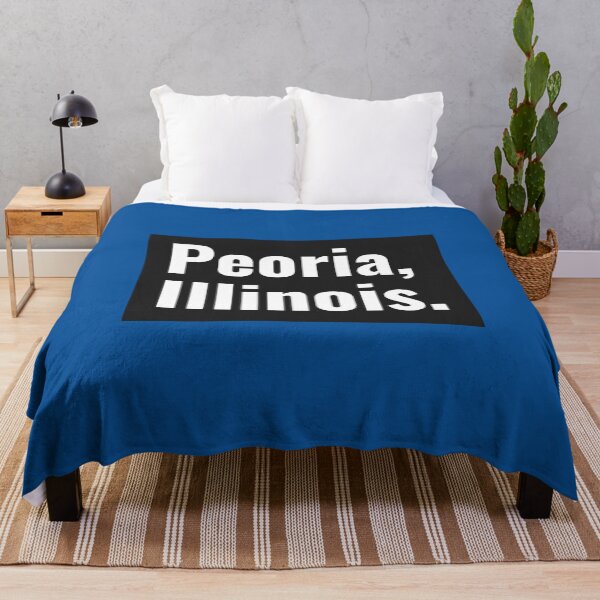 Item preview, Peoria Illinois Square designed and sold by Taumaturgo.