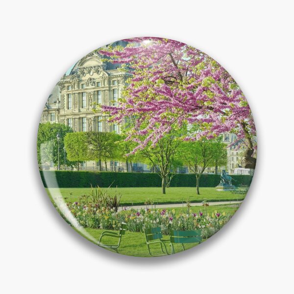 Item preview, Louvre Museum in Spring designed and sold by Skayart.