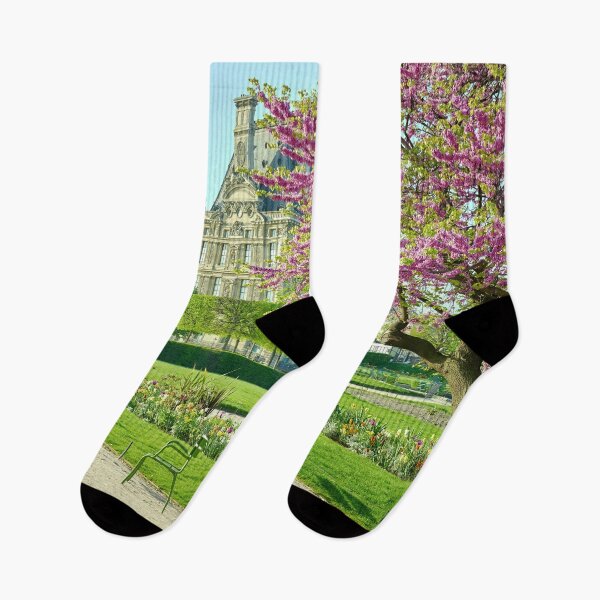 Item preview, Louvre Museum in Spring designed and sold by Skayart.