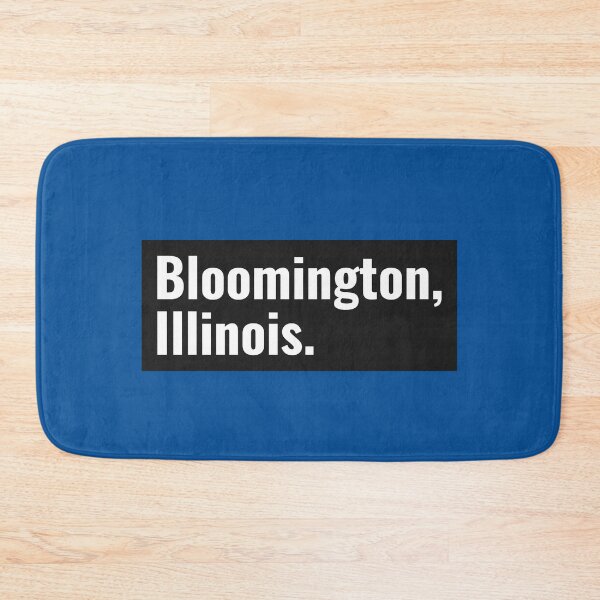 Item preview, Bloomington Illinois Square designed and sold by Taumaturgo.